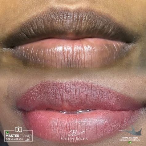 Lip Color Tattoo, Blush For Dark Skin, Lip Blushing, Collage Photo Frame Design, Lips Inspiration, Lips Gloss, Candy Lips, Lip Blush, Love Lips