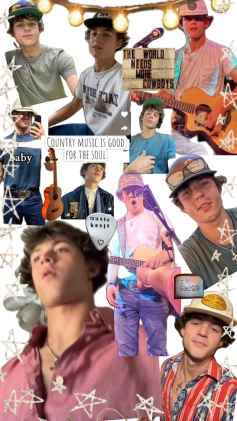 i love waylon wyatt his songs are so relatable and i just love him!  PS not my photos also what do yall think first comment gets a follow! Waylon Wyatt Wallpaper, Waylon Wyatt, Wyatt Flores, Cute Fits For School, Cute Country Couples, Rodeo Time, Best Country Singers, Fine Shyt, I Just Love Him