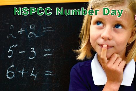 NSPCC Number Day is a nationwide fun mathematics event. Encouragement