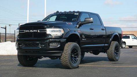 2500 Dodge Ram Lifted, Lifted Ram 2500 Cummins, All Black Ram Truck, Old Lifted Trucks Dodge Rams, Cummins Motor, 2018 Dodge Challenger Srt, Ram 2500 Flatbed, Ram Cummins, Cummins Trucks