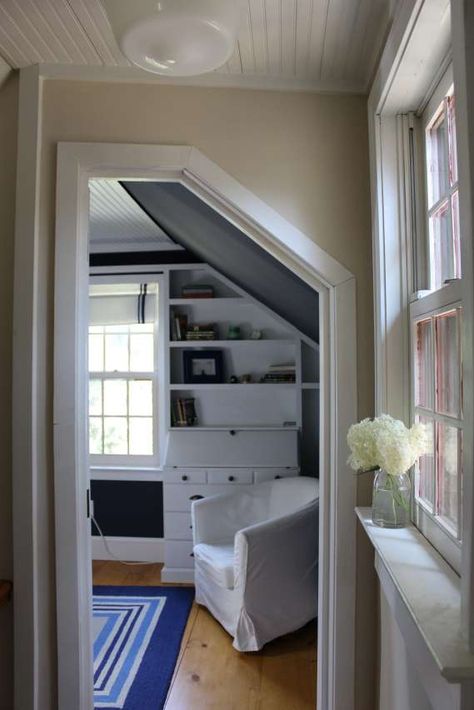 DIY - How to Build an Angled Door for less than $100 - Lehman Lane Window Remodel, Guest Bedroom Remodel, Kids Bedroom Remodel, Attic Staircase, Attic Renovation Ideas, Attic Doors, Dream Farmhouse, Small Attic, Attic Room