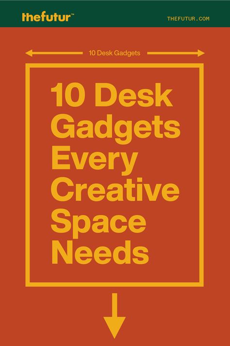 What’s a creative space without a little design? Every graphic designer or creative entrepreneur needs a productive, clutter-free, and inspirational workspace to step into. These 10 must-have gadgets for designers are not only pretty to look at, but they’re also practical for everyday use. Discover a better creative space with these helpful items in our latest article. Graphic Designer Office, Graphic Design Workspace, Creative Workspace Inspiration, Creative Office Design, Desk Gadgets, Creative Office Space, Creative Office, Must Have Gadgets, Creative Workspace