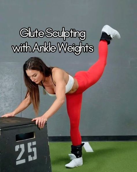 Whitney Johns | 🔥 Sculpt those glutes with this killer ankle weight workout! Whether you’re in a gym, traveling, or at home, all you need are ankle ... | Instagram Ankle Weight Leg Workout, Ankle Weight Workout Glutes, Stand Workout, Ankle Weight Workout, Ankle Weight Exercises, Whitney Johns, Weight Stand, Workout Together, Workout Glutes