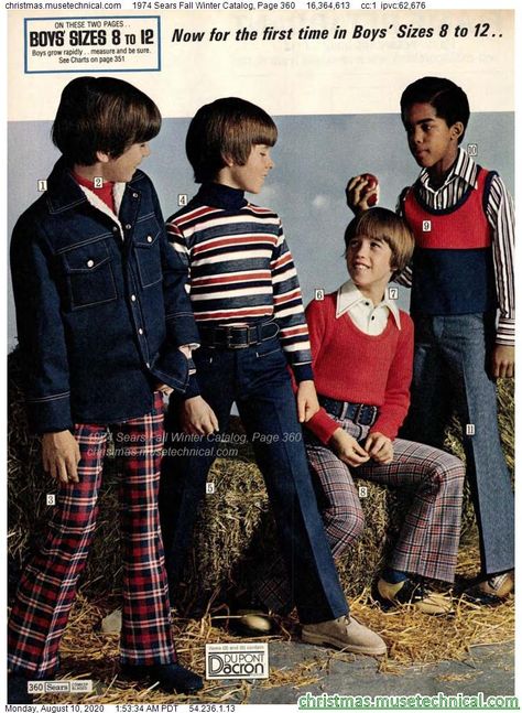 70s Fashion Boys, Kids 70s Outfit Ideas Boys, 70s Boys Fashion, 80s Outfits Boys, 1970s Aesthetic Fashion, 70s Kids Fashion, 70s Kids Fashion Boys, 1971 Mens Fashion, 1980s Clothes