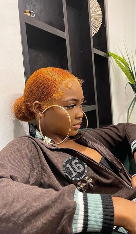 Copper Red 4c Natural Hair, Ginger Natural Hair Black Women 4c, 4c Ginger Hair Black Women, Black Girls Dyed Hair Ideas 4c, Orange Natural Hair Black Women, Ginger Afro Black Women, Ginger Hair Black Women Natural 4c, Ginger 4c Natural Hair, Dyed 4c Natural Hair