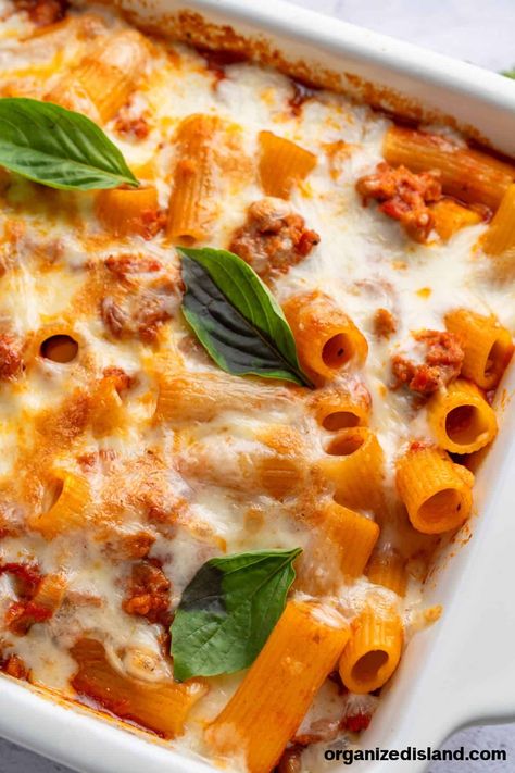 How to Make Pasta Al Forno - Step 6 Al Forno Pasta Recipe, Pasta Al Forno Recipe, Oven Pasta Recipes, Pasta In Oven, Chicken Egg Noodle Casserole, Chicken Basil Pasta, Pesto Meatballs, Cheese Pasta Bake, Make Pasta