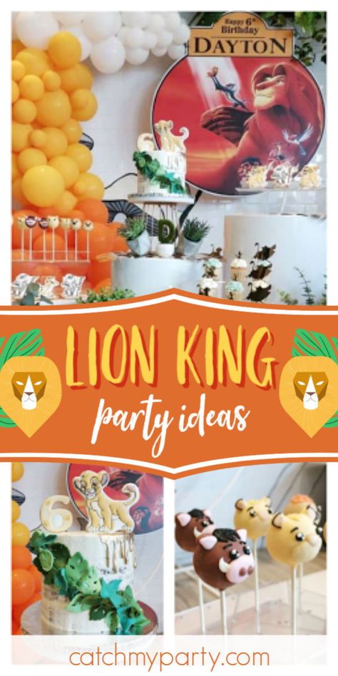 Check out this fabulous Lion King birthday party! The cookies are wonderful!  See more party ideas and share yours at CatchMyParty.com #catchmyparty #partyideas #lionking #boybirthdayparty Lion King Food Ideas, Lion King Party Ideas, Birthday Lion King, Lion King Birthday Party, Lion Cupcakes, Lion King Birthday Party Ideas, Lion King Poster, Lion King Theme, Lion King Party