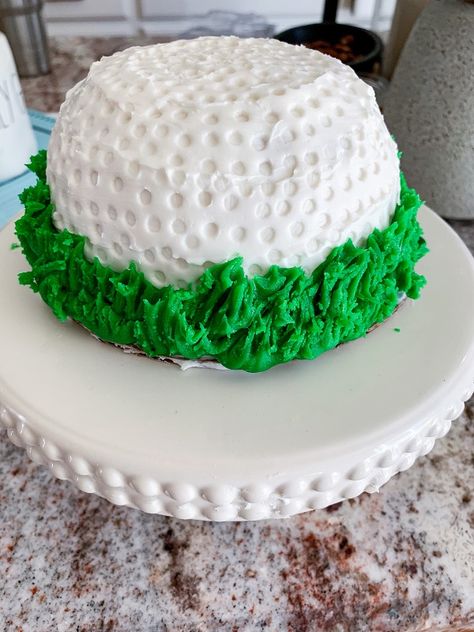 A Hole In One First Birthday, Golf Ball Smash Cake, Golf Theme First Birthday Party, Hole In One First Birthday Cake, Golf Themed First Birthday, Jt Birthday, Hole In One First Birthday, Golf First Birthday, Birthday Golf