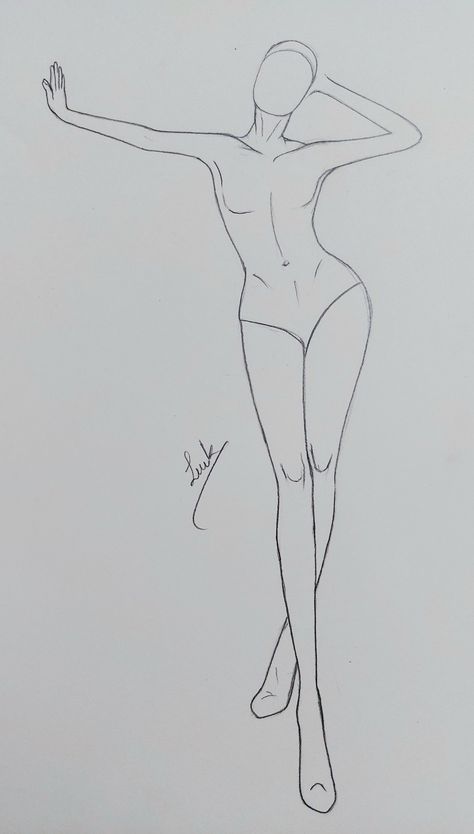 Anatomy Models Drawing, Model Design Fashion Drawing, Female Croquis Poses Fashion Templates, Figure Poses Drawing, Fashion Figure Poses, Poses For Fashion Illustration, Illustration Easy, Fashion Illustration Shoes, Fashion Illustration Drawing