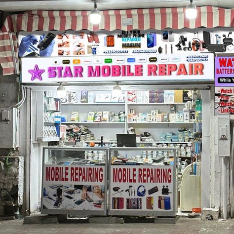 Mobile phone repair Mobile Repairing Shop Design, Mobile Shop Design, Al Khobar, Mobile Repairing, Smartphone Repair, Star Mobile, Mobile Phone Repair, Mobile Shop, Screen Replacement