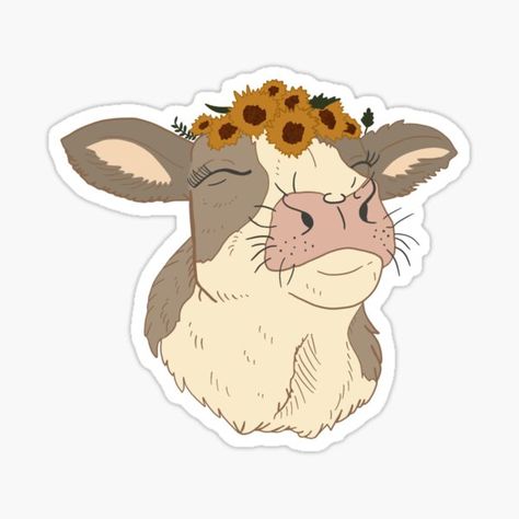 Cow Stickers Printable, Carhartt Sticker, Veterinary Stickers, Cowboy Cartoon, Country Stickers, Aesthetic Cowboy, Cow Stickers, Farm Stickers, Cow Cute