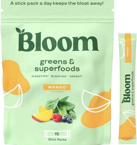 Superfood and greens Bloom Greens, Green Powder Smoothie, Bloom Nutrition, Green Superfood Powder, Super Greens Powder, Greens Powder, Smoothie Mix, Green Superfood, Beetroot Powder