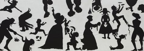 Antebellum South, Kara Walker, Silhouette People, Silhouette Art, Black Artists, Museum Of Fine Arts, Walkers, American Artists, Light And Shadow