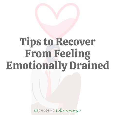 An individual may feel emotionally drained when they are overwhelmed by various demands they have to contend with in their daily life. When the demands on a person exceed their personal resources and their perceived ability to cope, it can result in feeling emotionally drained.1 Ways to recover from feeling Licensed Therapist, Feeling Drained, Emotionally Drained, Online Therapy, Professional Help, Conflict Resolution, Self Talk, Coping Skills, Emotional Wellness