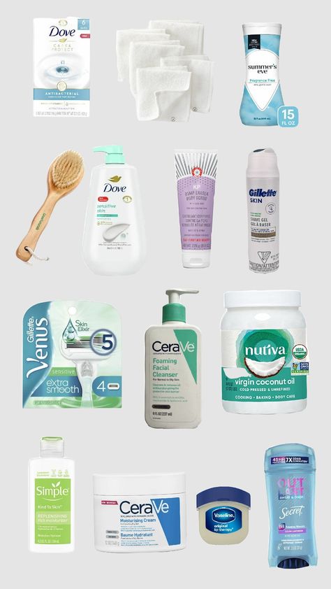 Sensitive Skin Hygiene Routine #hygiene #selfcare #showerroutine #spanight #sensitiveskin #fragrancefree Hygiene Products Sensitive Skin, Sensitive Skin Aesthetic, Sensitive Skin Hygiene, Sensitive Skin Routine, Sensitive Skin Care Routine, Body Hygiene, Hygiene Routine, Shave Gel, Hygiene Products