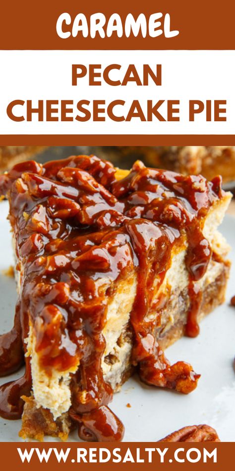 In this blog, I will share with you a caramel pecan cheesecake pie recipe that is extremely delicious. Chocolate Buttermilk Pie Recipe, Caramel Pecan Cheesecake Pie, Pumpkin Crunch Recipe, Pecan Cheesecake Pie, Pecan Pie Cheesecake Recipe, Cheesecake Pie Recipes, Cheesecake Pancakes, Caramel Pecan Pie, Caramel Pecan Cheesecake