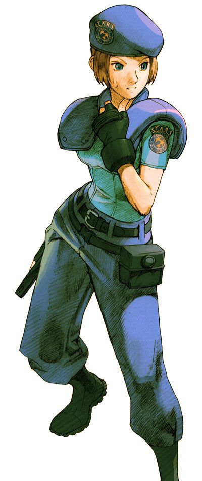 Marvel vs. Capcom 2: Jill Valentine (Resident Evil) Capcom Characters, Valentine Resident Evil, Capcom Vs, Resident Evil Girl, Capcom Art, Street Fighter Art, Resident Evil Game, Survival Horror Game, Jill Valentine