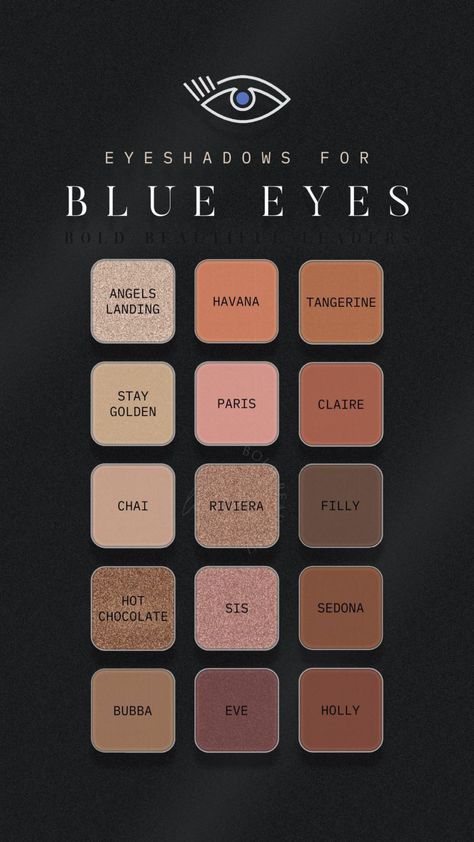 Pink Escalade, Eye Shadow For Blue Eyes, Eyeshadow Combinations, Day Eye Makeup, Maskcara Makeup, Blue Eyes Pop, Eyeshadow For Blue Eyes, Makeup For Moms, Makeup Face Charts