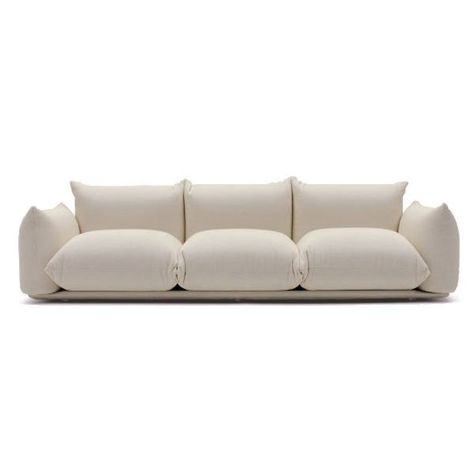 Marenco sofa - design Mario Marenco - Arflex Arflex Sofa, Marenco Sofa, White Sofa Bed, Design Camino, Luxury Couch, Loft Style Apartment, Italian Sofa, White Sofas, Selling Furniture