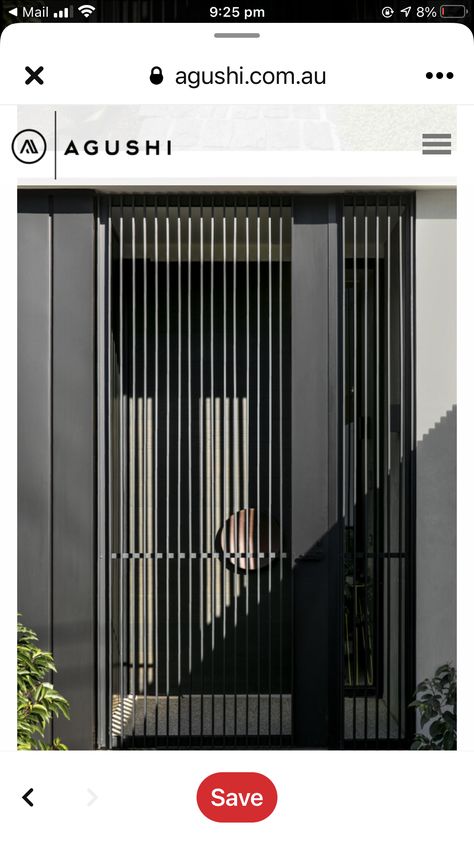 Teralis Pintu, Modern Home Offices, Metal Doors Design, Grill Door Design, Front Gate Design, Entrance Gates Design, Garage Door Design, Entrance Door Design, Door Inspiration