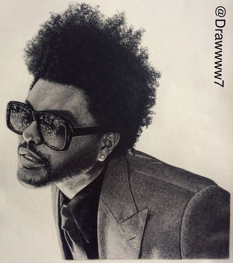 The Weeknd Sketch, The Weeknd Portrait, The Weeknd Art, The Weeknd Drawing, Hyper Realism, Abel Makkonen, Naruto Sketch, Celebrities Photos, Architecture Drawing Art