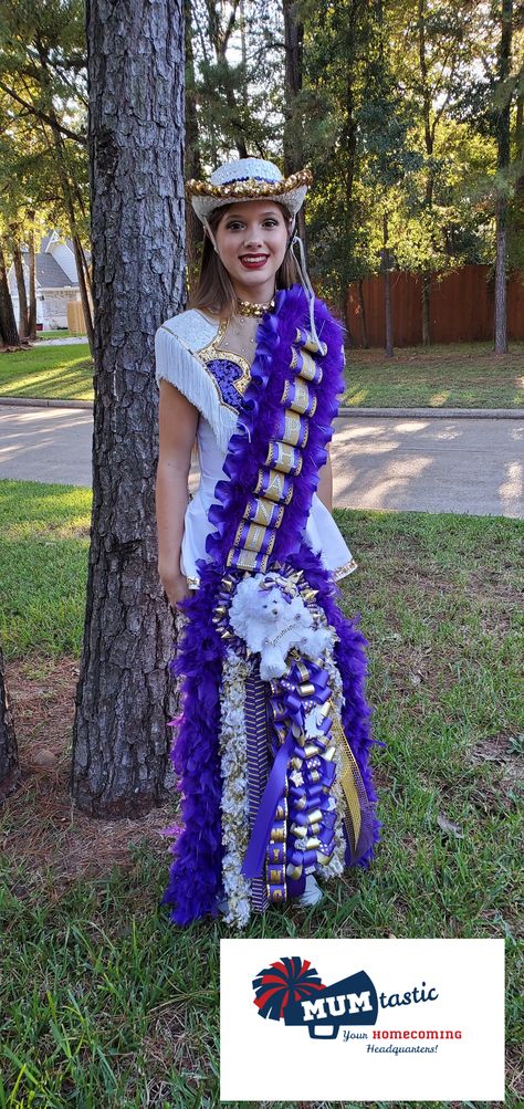 Cross Body Homecoming Mums, Sash Homecoming Mums, Homecoming Sash Mums, Mum Sash, Homecoming Mum Sash, Sash Mum Homecoming, Homecoming Mums Ideas Unique, Cheer Decorations, Unique Homecoming Mums