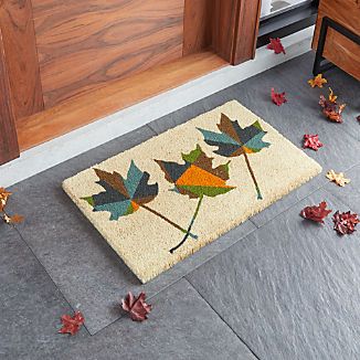 Door Mats and Boot Trays for Indoor/Outdoor | Crate and Barrel Outdoor Thanksgiving, Boot Tray, Outdoor Entryway, Autumn Flavors, Touch Of Gold, Fall Nail Designs, Cool Nail Designs, Welcome Mats, Home Rugs