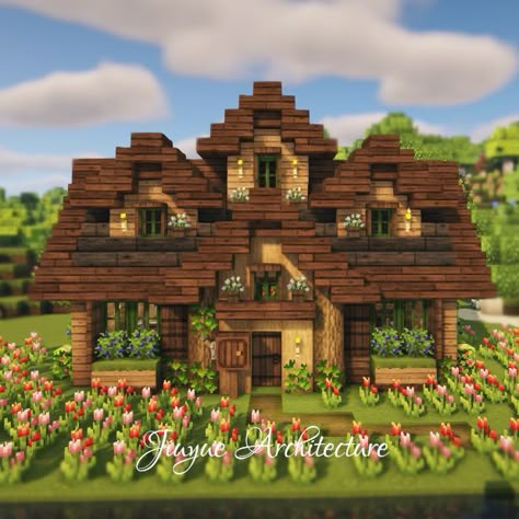 Mincraft Idea Houses Tiny, Mincraft Idea Houses Cottagecore Easy, Cute Simple Minecraft Cottage, Minecraft Houses Aesthetic Small Easy, Minecraft House Materials, Tiny Cottage Minecraft House, Cozy Starter House Minecraft, Aesthetic Minecraft Houses Simple, House Design Minecraft Easy