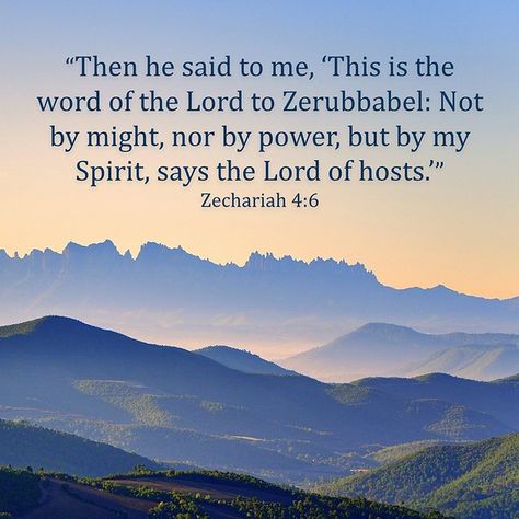 Zechariah 4 6, Bible Book, Lord Of Hosts, Watch Tower, Books Of The Bible, Scripture Quotes, Holy Spirit, Verses, Bible Verses