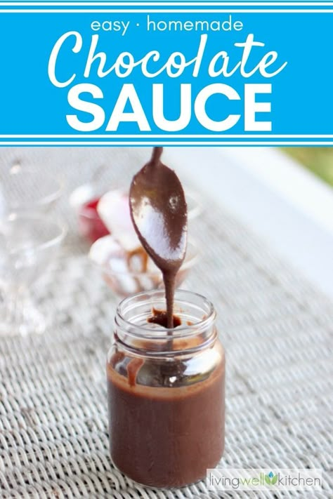 Chocolate Sauce Recipe, Chocolate Syrup Recipes, Homemade Chocolate Syrup, Homemade Chocolate Sauce, Chocolate Sauce Recipes, Cream Sauces, Chocolate Dipping Sauce, Billy Parisi, Insect Bite