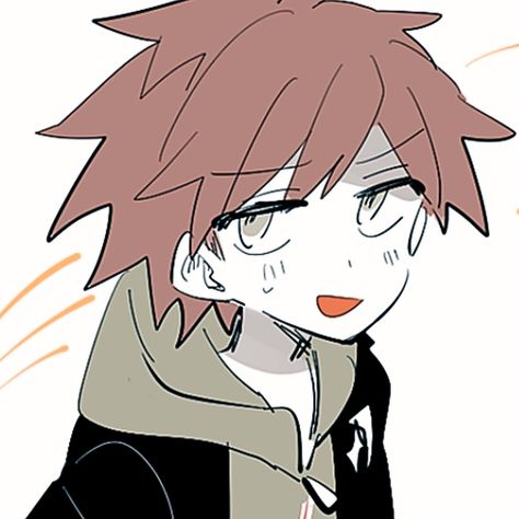 🍀Artist: 夢見屋@カンガルーキック Makoto Naegi Pfp, Makoto Naegi Fanart, Makoto Naegi Icons, Makoto Danganronpa, Big Mack, Naegi Makoto, Test Subject, Makoto Naegi, Do I Wanna Know