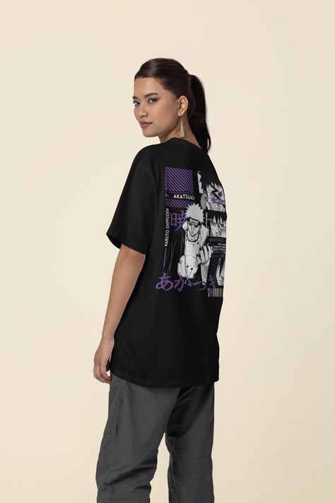 Elevate your wardrobe with the Akatsuki Naruto T-Shirt—a must-have for any true anime fan. This stylish tee not only showcases your love for the legendary "Naruto" series but also brings the iconic Akatsuki clan to life in your daily attire. Designed with bold, vivid graphics, this shirt captures the essence of your favorite characters, making you stand out in any crowd. Akatsuki Naruto, Naruto T Shirt, Naruto, T Shirt