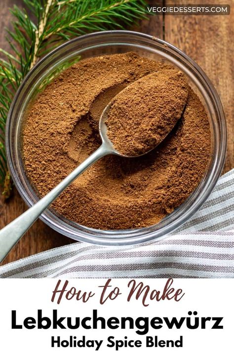 Lebkuchen (german Spice Cookies), Gingerbread Spice Mix Recipe, German Spices, German Lebkuchen Recipe, Lebkuchen Recipe, Christmas Flavors, German Gingerbread, German Christmas Food, Gingerbread Spice