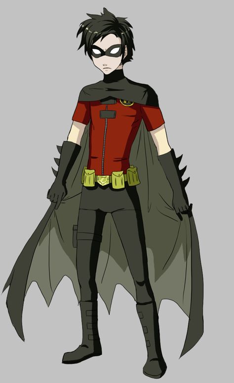 Robin Robin Oc Suit, Robin Wallpaper, Robin Drawing, Batman Redesign, Robin The Boy Wonder, Superhero Art Projects, Hero Oc, Robin Costume, Ajin Anime