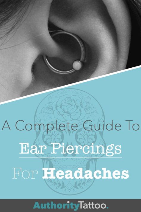 Headache Ear Piercing, Headache Relief Piercing, Ear Piercings For Headaches, Migraine Relief Piercing, Piercings For Headaches, Piercing For Headaches, Headache Piercing, Ear Piercing For Headaches, Piercings For Migraines