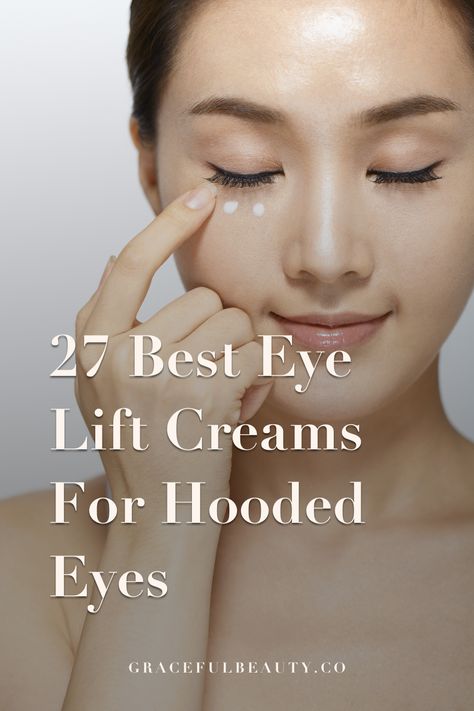 Many women are born with hooded eyes, and even more, develop the condition as they get older. Luckily, there are ways to conceal your hooded eyes and make them look their best. One way is to use an eye lift cream specifically designed for this purpose. So if you’re looking for a solution that can help camouflage your hooded eyes, click through to check out some of the best eye lift creams! Hooded Eye Surgery, Eye Makeup Tricks, Eyelid Cream, Eye Lift Cream, Hooded Eyelids, Droopy Eyelids, Hooded Eye Makeup, Brow Lift, Beauty Tips For Glowing Skin