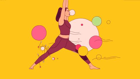 Yoga Animation, Yoga Gif, Yoga Cartoon, Khalil Mack, Simple Animation, Yoga Stickers, Larry Fitzgerald, Christen Press, Yoga Illustration