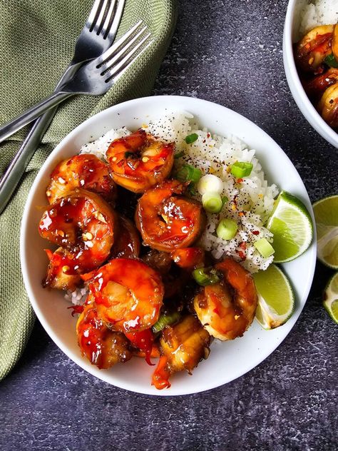 Soy Shrimp, Cooking Raw Shrimp, Garlic Shrimp Pasta, Juicy Shrimp, Honey And Soy Sauce, Crowd Pleasing Appetizers, Shrimp Recipes For Dinner, Honey Soy, Shrimp Recipes Easy