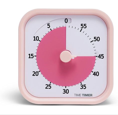 Visual Timer for Kids. Ideal for quiet time, reading, homework, chores, daily tasks, etc. Study Timer, Reading Homework, Time Timer, Student Desk, Student Desks, Study Tools, Countdown Timer, Study Motivation Inspiration, Daily Tasks