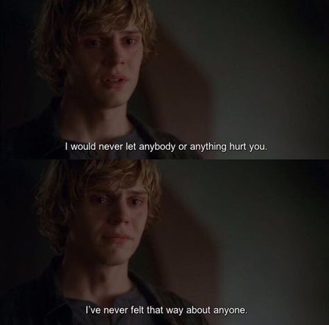 Dating Tate Langdon Aesthetic, Ahs Tate, American Horror Story Season 1, Tate Ahs, Evan Peters American Horror Story, Tate And Violet, American Horror Story Seasons, Model Man, Tate Langdon