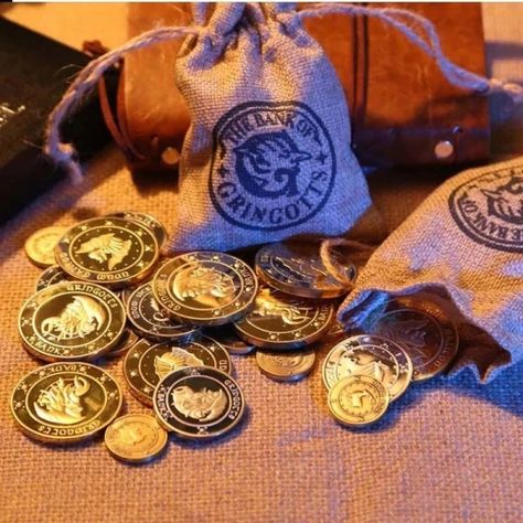 Just found this amazing item on AliExpress. Check it out! $2.67 51％ Off | Magic Academy DIY Collection Cosplay Wizarding Coins Desktop Ornament Harry Potter Gringotts Bank, Harry Potter Money, Harry Potter Gringotts, Harry Potter Coins, Gringotts Bank, Bank Bag, Harry Potter Accessories, Special Christmas Gift, Harry Potter Fanfiction