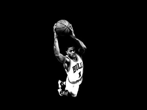 The calm before the storm. Derick Rose Wallpaper, Bulls Wallpaper, Nba All Star, Lebron James Lakers, Rosé Black And White, Rookie Of The Year, Latest Hd Wallpapers, Derrick Rose, Basketball Legends