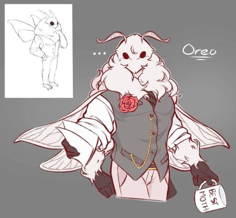 Moth Humanoid Male, Zootopia Oc, Moth Oc Male, Moth Oc Art Male, Moth People Drawing, Anthro Moth, Moth Anthro, Moth Person Character Design, Poodle Moth