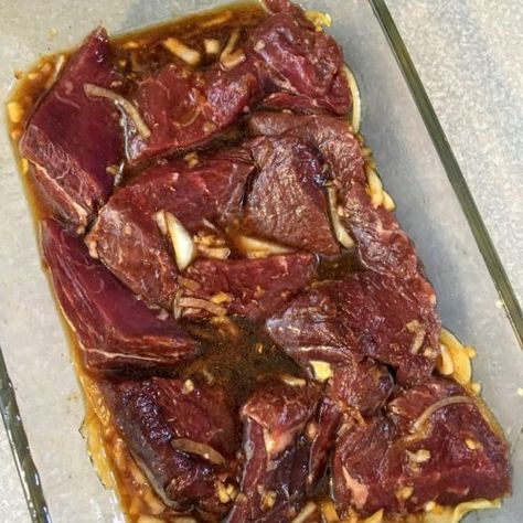 Deer Recipes Venison, Deer Tenderloin Recipes, Deer Steak Recipes, Antelope Recipes, Venison Tenderloin Recipes, Elk Meat Recipes, Deer Steak, Venison Tenderloin, Elk Recipes