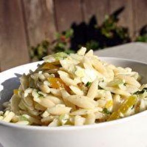 LEMON RICOTTA ORZO WITH PEAS | Oakdale, MN Patch Ricotta Orzo, Orzo With Peas, Salads For Picnics, Orzo Pasta Salad, Lemon Ricotta, Orzo Pasta, Toasted Almonds, Frozen Peas, Orzo