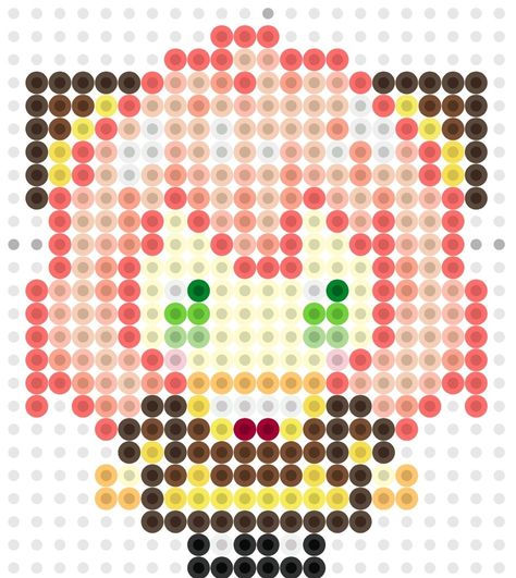 Hama beads Spy x family Anya Forger Perler Beads, Spy X Family Perler Bead Patterns, Spy X Family Cross Stitch, Patrones Hama Beads Ideas, Hama Beads Anime, Mini Hama Beads, Melt Beads, Kandi Cuff Patterns, Diy Perler Bead Crafts