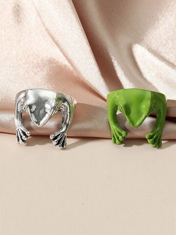 I found this amazing Vintage Stylish Frog-shape Opening Adjustable Copper Ring with US$5.99,and 14 days return or refund guarantee protect to us. --Newchic Index Finger Rings, Measure Ring Size, Pattern Ring, Copper Ring, Frog And Toad, Finger Rings, Copper Rings, Faux Stone, Split Ring