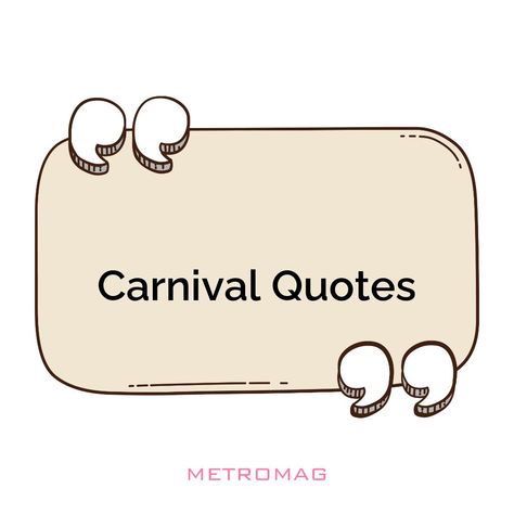 If you're looking for the perfect carnival caption or quote for your Instagram post, look no further. Find the best carnival captions and quotes right here! See all quotes and captions on https://metromag.com/carnival-captions/ Carnival Captions, Carnival Quote, Quotes For Instagram, All Quotes, Instagram Captions, Be Yourself Quotes, Carnival, Good Things, Instagram Post