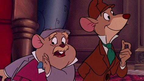 DanDanShrimp: The Mouse of the Baskervilles - The Great Mouse Detective Cartoon Zoo Animals, Great Mouse Detective, Mouse Detective, The Great Mouse Detective, My Kind Of Love, Old Disney, Disney Drawings, Zoo Animals, Sherlock Holmes