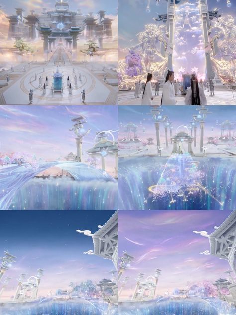 Aesthetic Settings, Kingdom Hearts Worlds, 4th Dimension, Chinese Palace, Learn Animation, Moon Kingdom, Moon Palace, Animal Crossing Villagers, My Fantasy World